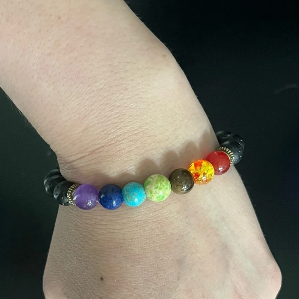 7 Chakra Gemstone Healing Bracelet